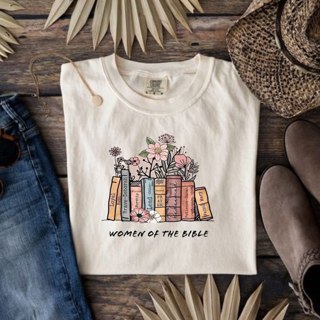 Women of the Bible Woman of God Shirt Christian shirts Christian Sweatshirts Jesus Shirt Faith Pray Jesus Christians Church Shirt Lady Choir