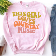 This girl loves country, Country Music Shirt, Combs Shirt, Country Concert Shirt, Bullhead T-shirt, Western Graphic Cowboy Tee, Rodeo Shirt