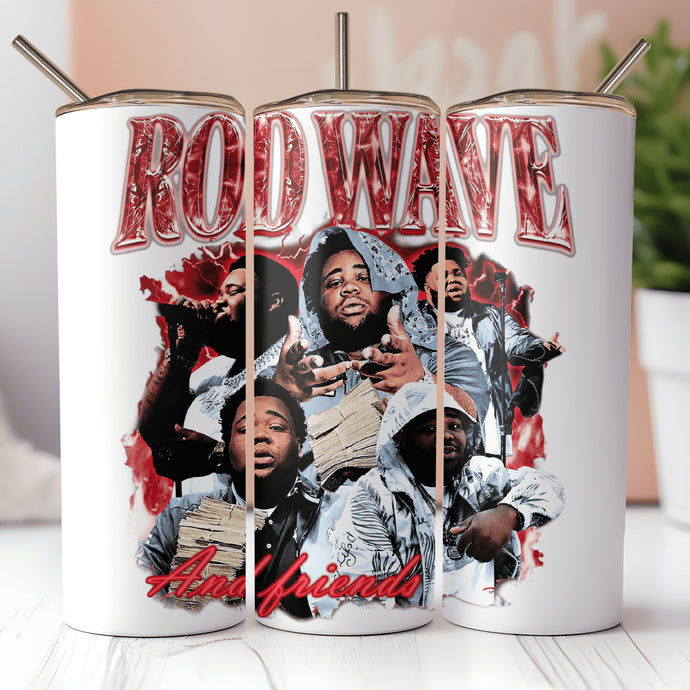 Red Rod Wave Tumbler, Nostalgia Tour Merch, Rod Wave Gift, Nostalgia Tour, Hip Hop Tumbler, Rap Music Tumbler