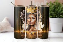 Black Excellence Tumbler Cup, Black History Month Tumbler Cup, Black Girl Magic Juneteenth Tumbler, African American Black Faux Glitter