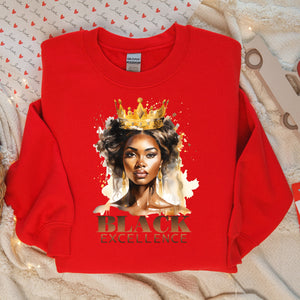 Black Excellence Shirt, Black Girl Magic, Black Queen Shirt, African American Sweatshirt, Black History Month Shirt, Proud to be Black