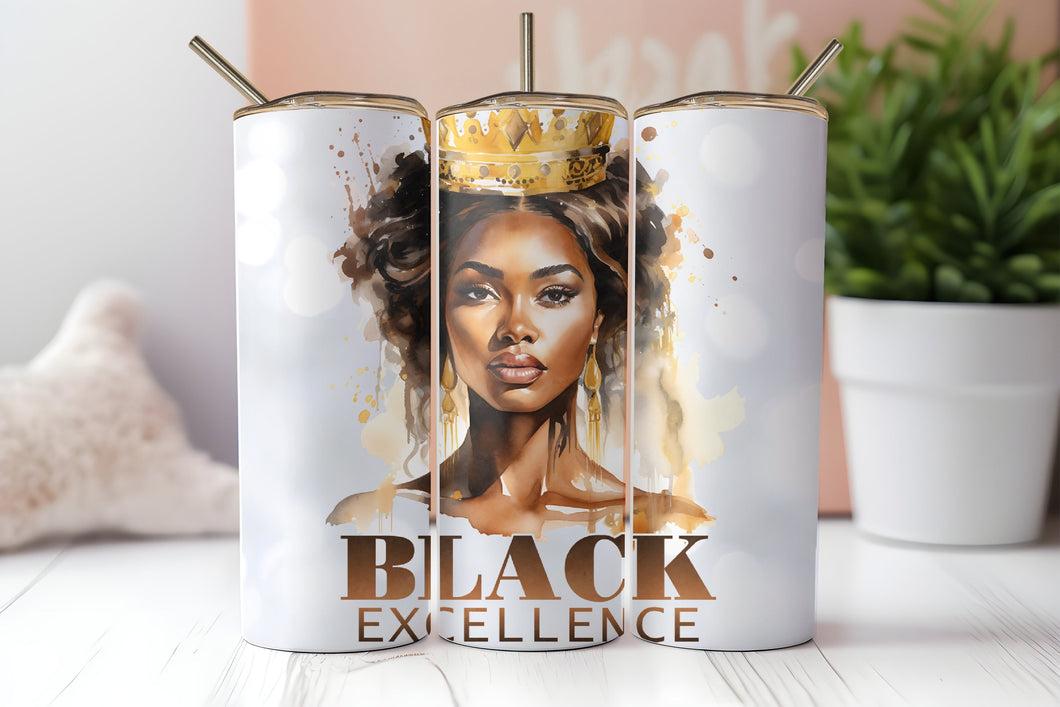 Black Excellence Tumbler Cup, Black History Month Tumbler Cup, Black Girl Magic Juneteenth Tumbler, African American