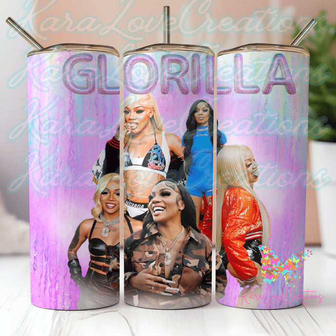 Glorilla Tumbler, FNF, Big Glo