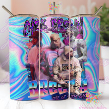 Chris Brown Tumbler Cup Colorful, 11:11 Tour Merch, Breezy Gift, CB Chris Brown Fan