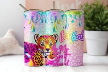 Lisa Frank Tumbler, Nostalgic 90s Multicolored Tiger Tumbler,Lisa Frank Cup 20oz